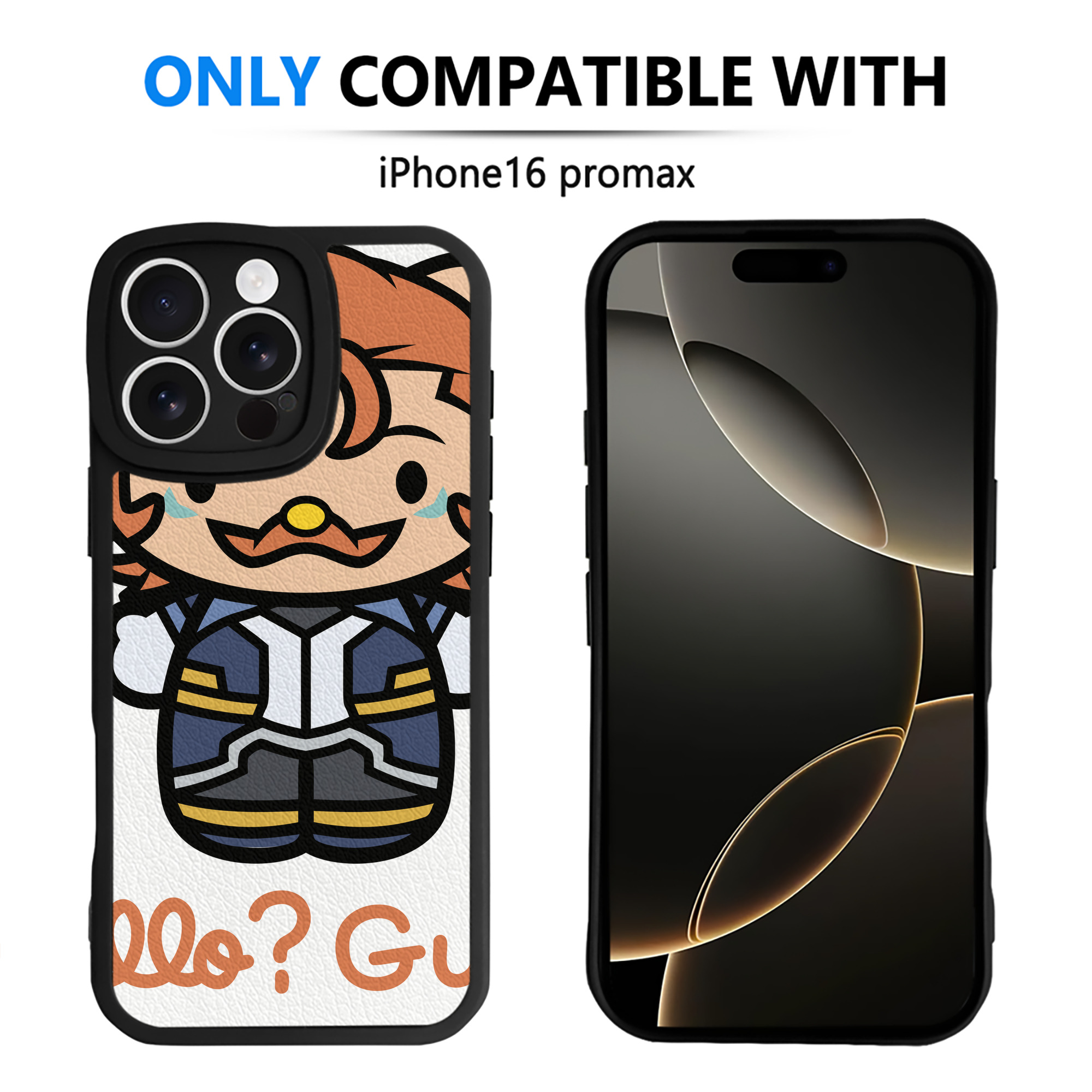 （画像用） Hello Kitty ハローキティ 【iPhone 16シリーズ対応】シリコンスマホケース（レザー調） 材質：シリコン